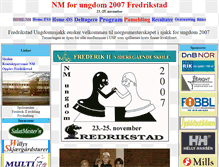 Tablet Screenshot of nm2007-ungdom.sjakk.net